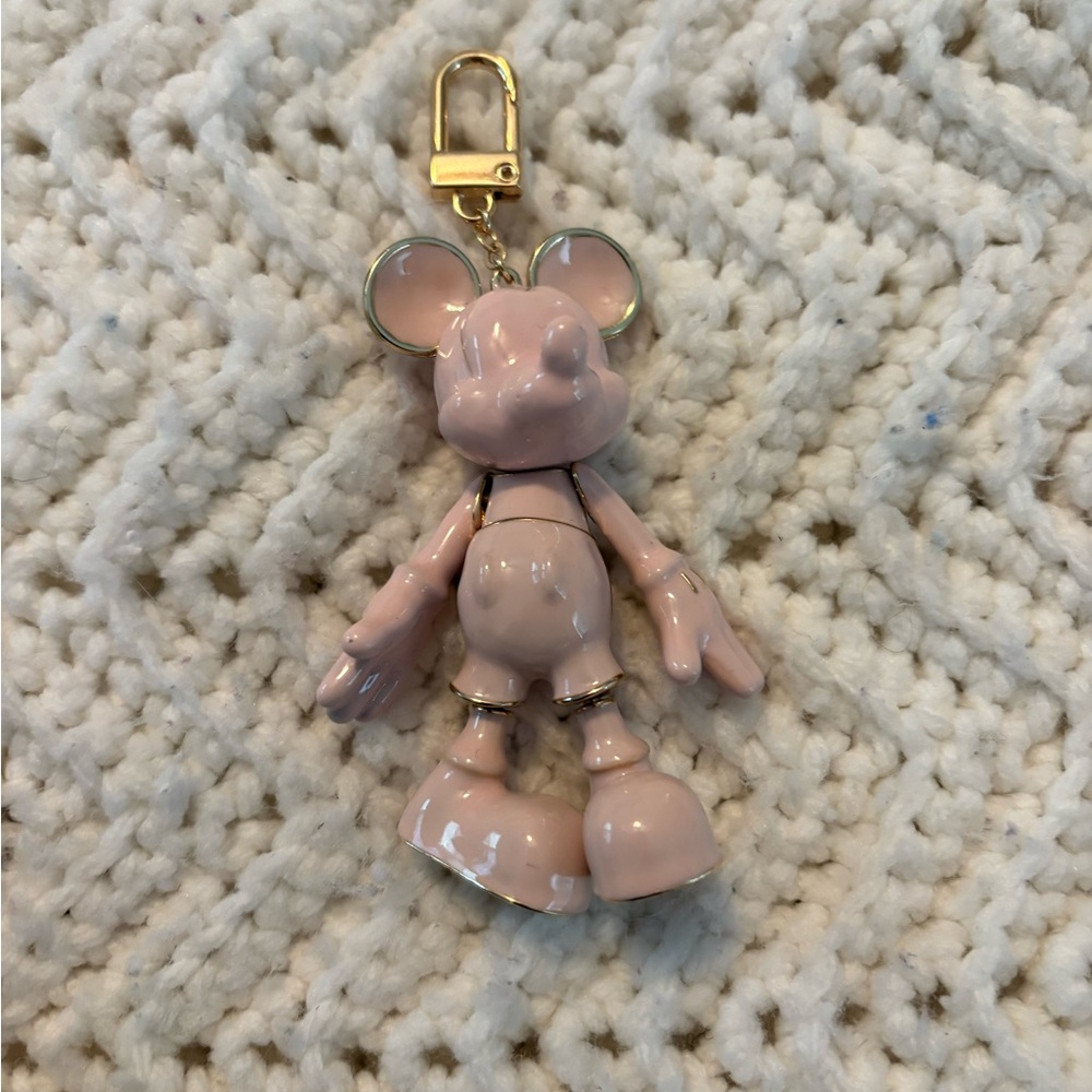 Baublebar Disney Mickey Mouse pink bag charm Color